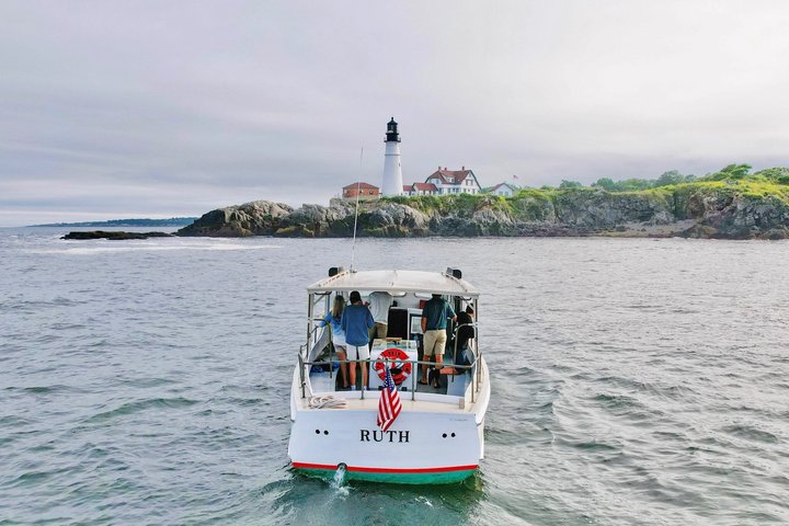 Afternoon Lighthouse Cruise Along the Coast of Portland Maine