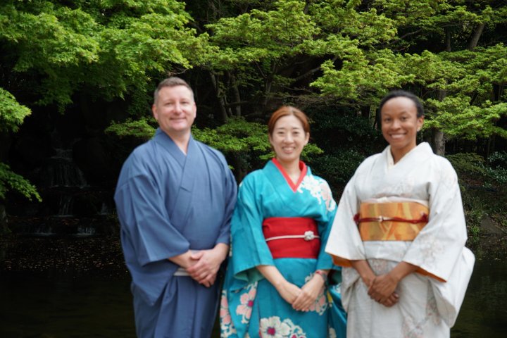 Chiba: Kimono & Tea Ceremony at a Historic Castle Garden