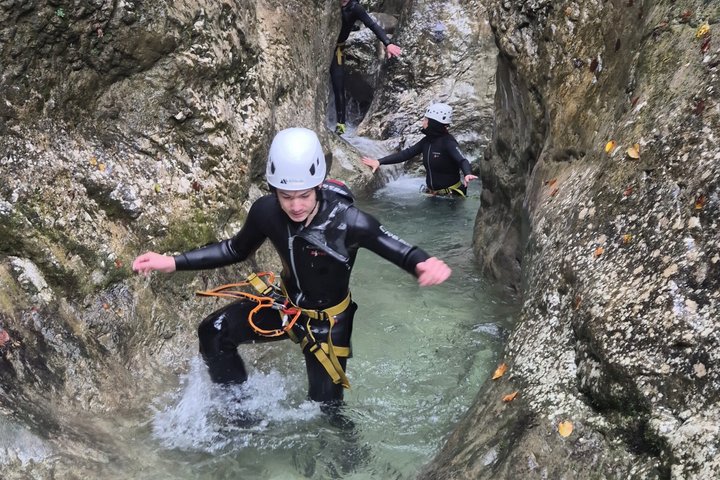Bled: Family Canyoning at Jerečica, Kids 120cm+, Free photos