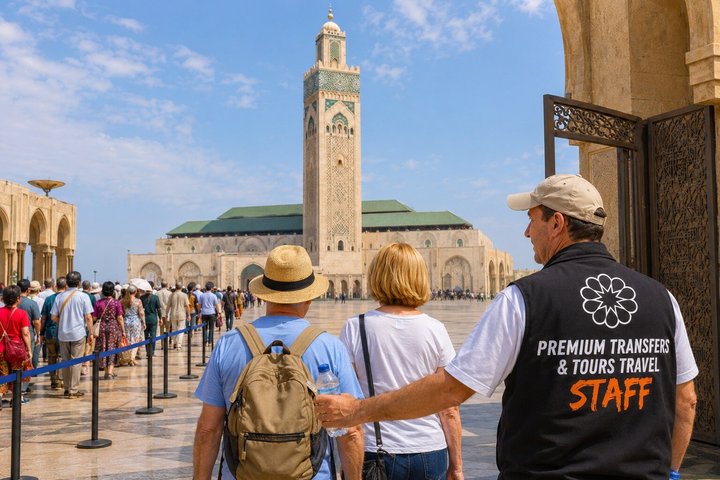Skip the line Hassan II Mosque guided Tour entry tickets included