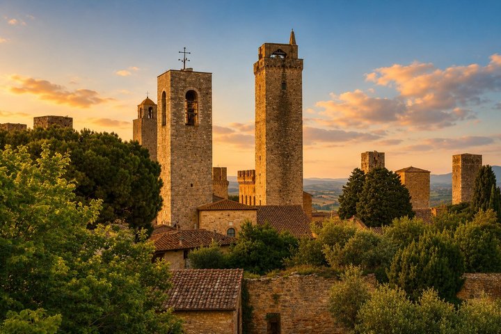 Castles & Chianti Wine Experience– Small Group from San Gimignano