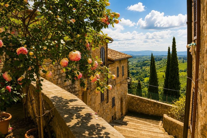 Castles & Chianti Wine Experience– Small Group from San Gimignano