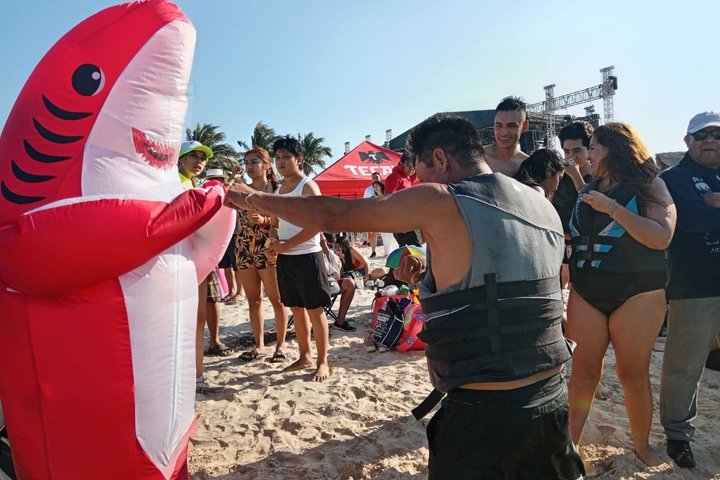 Progreso Corona Beach Party and Banana Ride