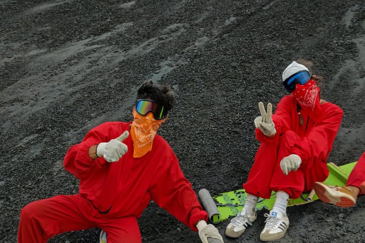 Volcano Boarding Adventure in Cerro Negro from León in Nicaragua