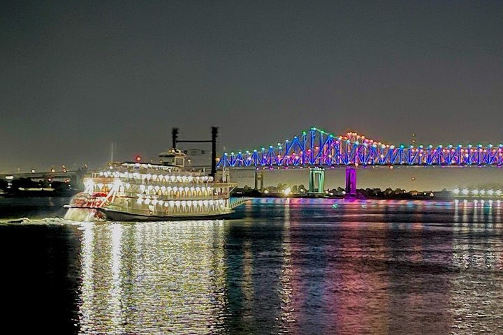 New Orleans Steamboat Natchez Jazz Cruise with Dinner Option