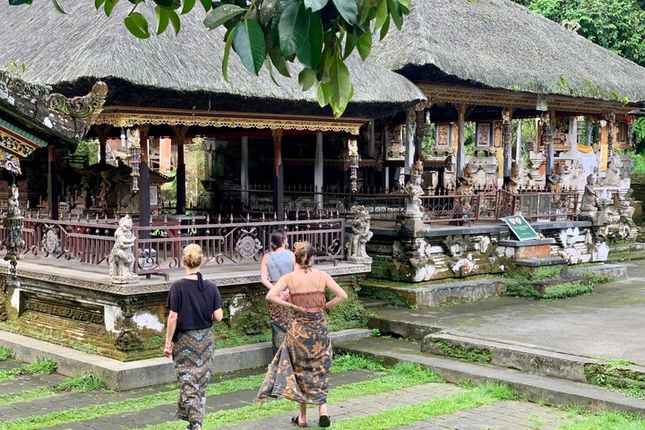 Ubud: Monkey Forest, Rice Terrace, Elephant Cave & Waterfall Tour