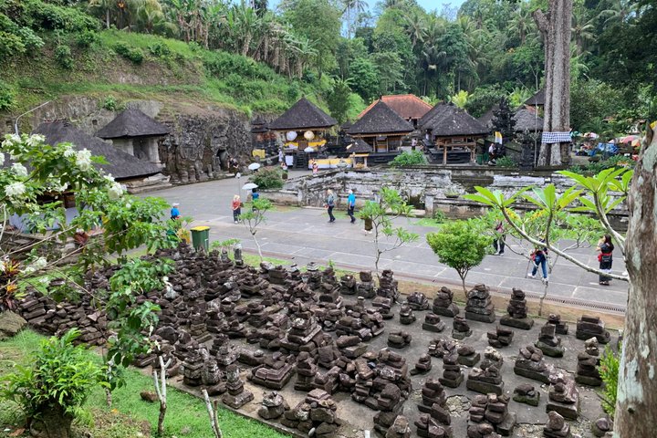 Ubud: Monkey Forest, Rice Terrace, Elephant Cave & Waterfall Tour