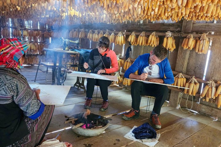 Mu Cang Chai Scenic Car Tour with Local Guide & Beeswax Painting