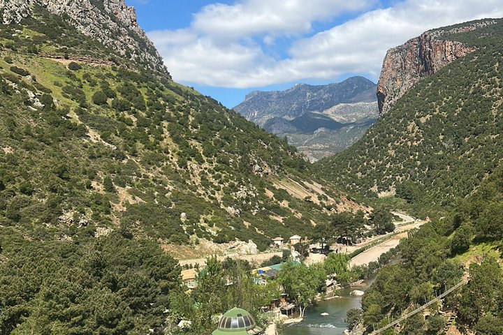 Discover Akchour Waterfalls and Mountains Farms