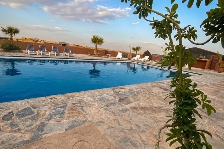 Marrakech Desert Agafay Quad & Camel with Lunch & swimming pool