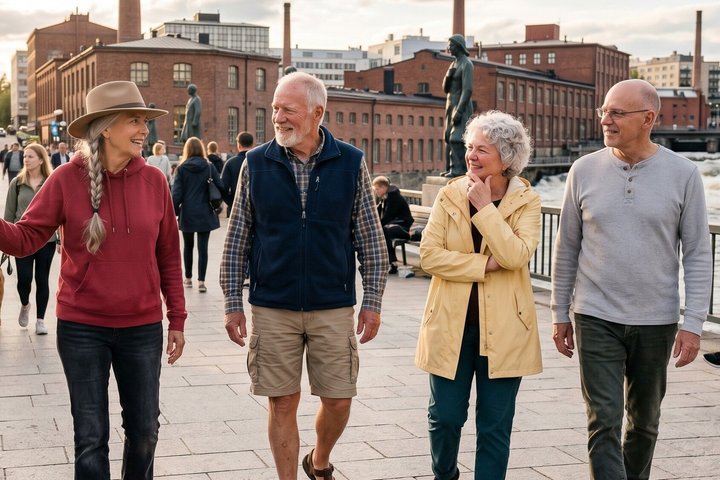 Private Historic Tampere Heritage Walking Tour