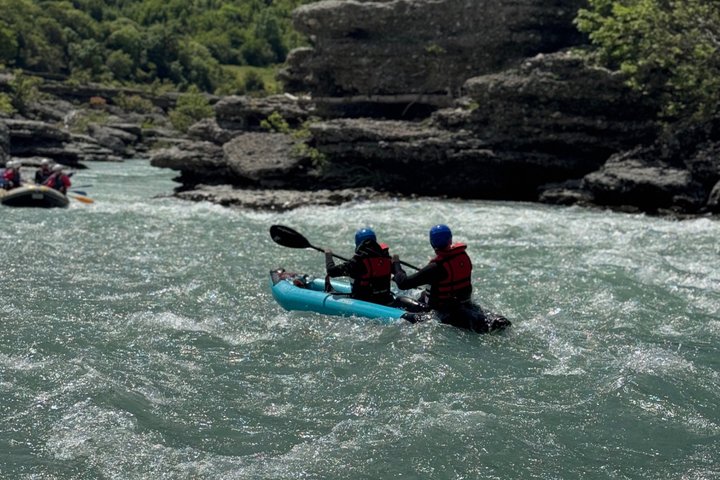 Kayaking Adventure in Vjosa National Park, Albania