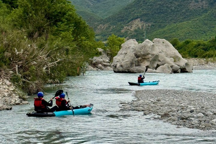 Kayaking Adventure in Vjosa National Park, Albania