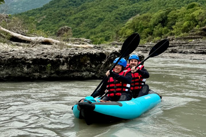 Kayaking Adventure in Vjosa National Park, Albania