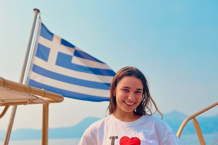 Full Day Cruise from Corfu in Classic Wooden Vessel, Swim & BBQ