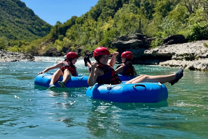 River Tubing Experience at Vjosa National Park in Permet, Albania