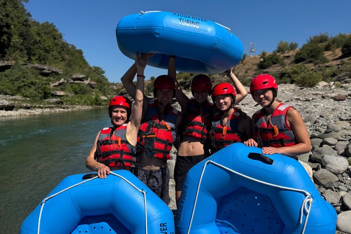River Tubing Experience at Vjosa National Park in Permet, Albania