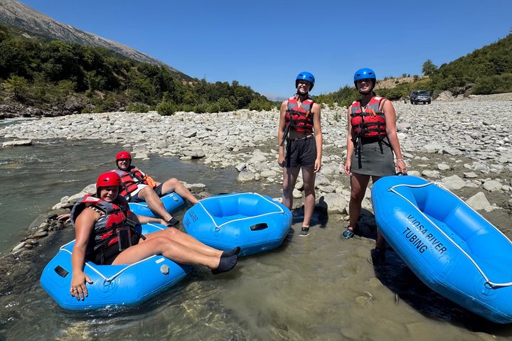 River Tubing Experience at Vjosa National Park in Permet, Albania