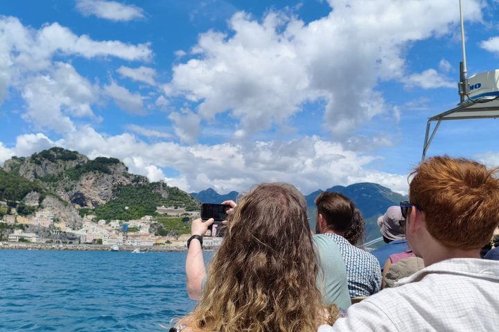 Sorrento, Positano & Amalfi Bus Tour & Boat from Naples