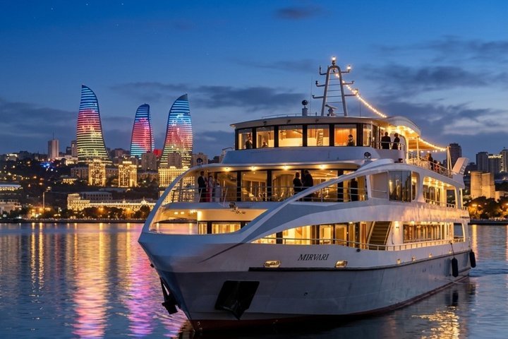 Baku's Most Beautiful Views: Premium Boat Experience