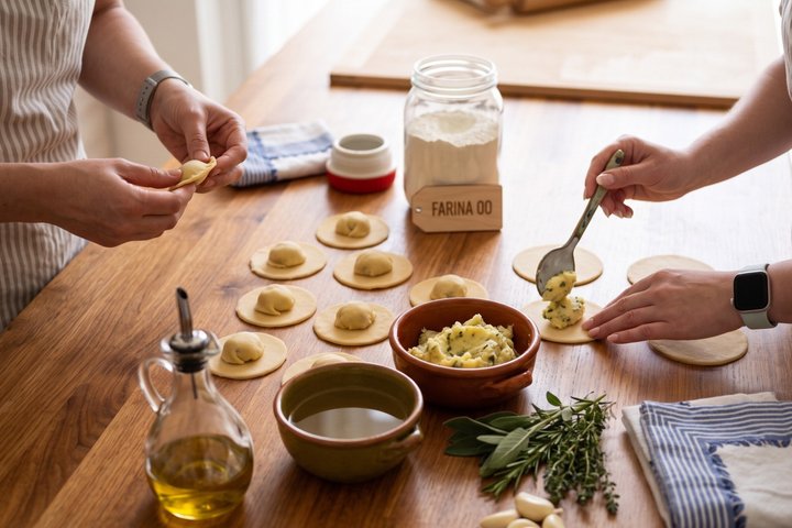 Cagliari Cooking Class: Sardinian Ravioli, Wine & Local Flavors