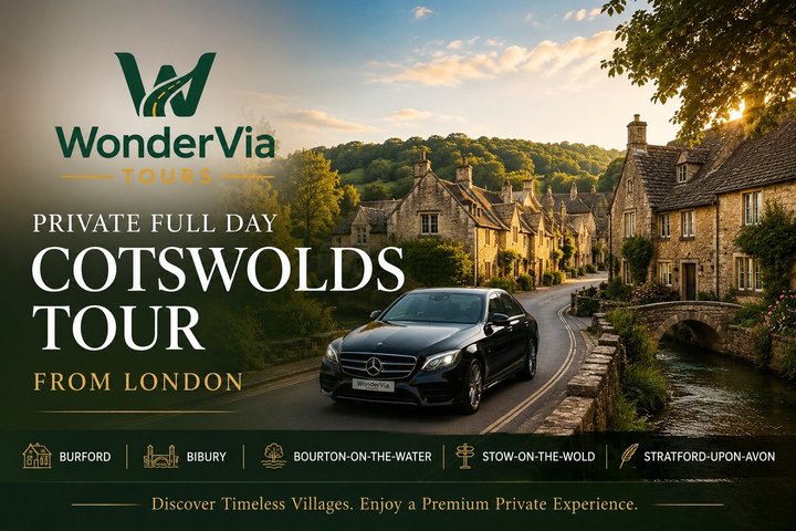 Private Full Day Cotswolds Tour from London Historic Towns