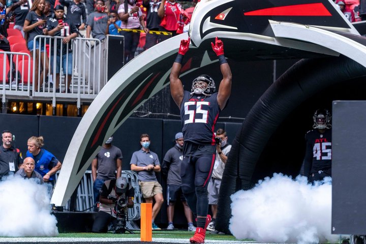 Atlanta Falcons Football Game at Mercedes Benz Stadium