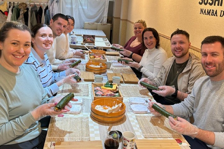 Osaka Sushi Making Class – Hands-On Nigiri & Rolls (Same-Day OK)