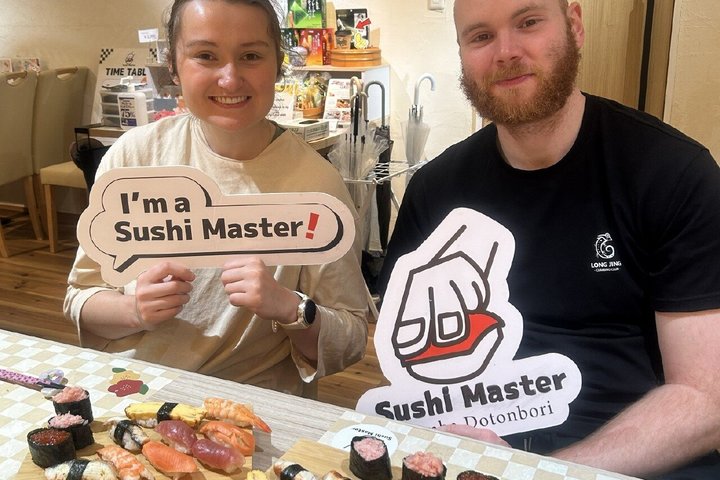 Osaka Sushi Making Class – Hands-On Nigiri & Rolls (Same-Day OK)