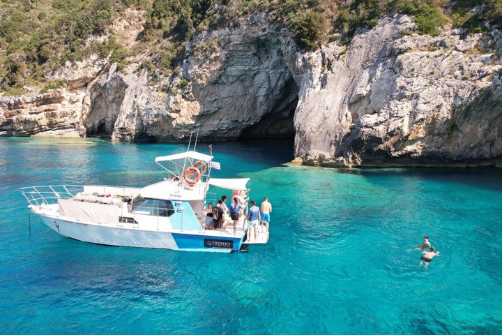 Paxos Antipaxos and Blue Lagoon Full Day Semi-Private Cruise