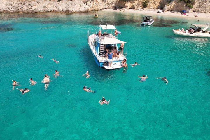 Paxos Antipaxos and Blue Lagoon Full Day Semi-Private Cruise