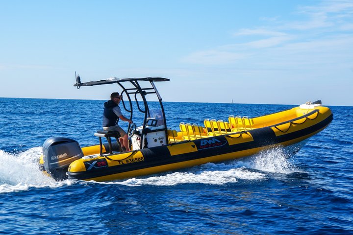 Half Day Guided Boat tour to Mala caves with stop in Villefranche
