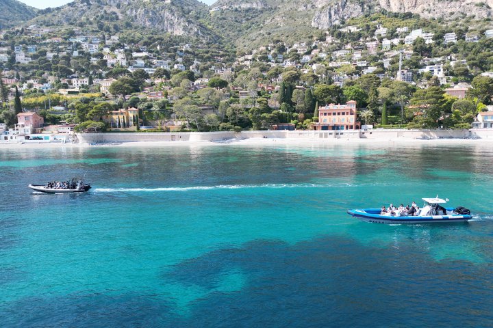 Half Day Guided Boat tour to Mala caves with stop in Villefranche