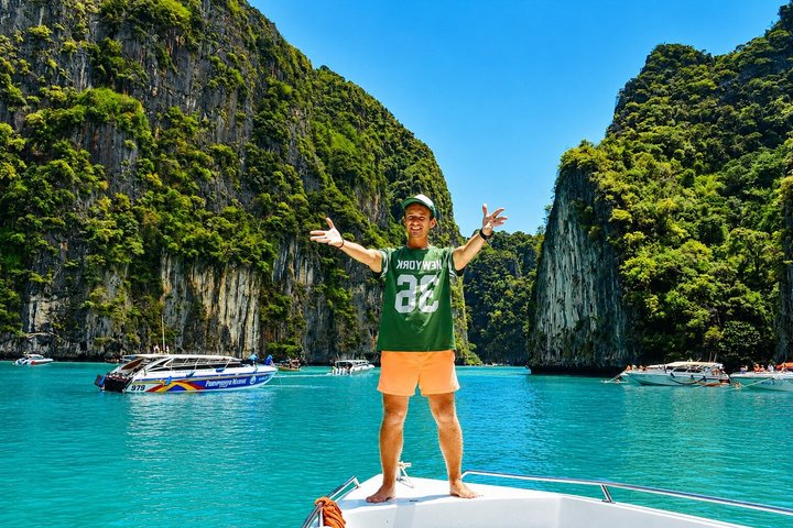 Phi Phi, Maya Bay & Khai Islands Speedboat Tour from Phuket