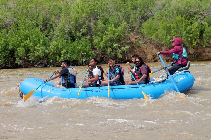 Moab Rivertrippers ~Rafting Castle Valley/Fisher Towers Half-Day