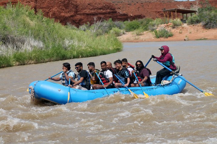 Moab Rivertrippers ~Rafting Castle Valley/Fisher Towers Half-Day