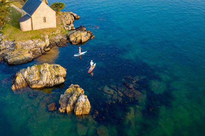 Stand up Paddle and Kayaking on the Gulf of Morbihan