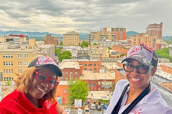 Asheville Rooftop Sunset Tour with Cocktails and Mountain Views