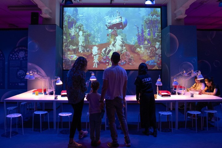 Bubble Planet Immersive Interactive Experience in Washington DC