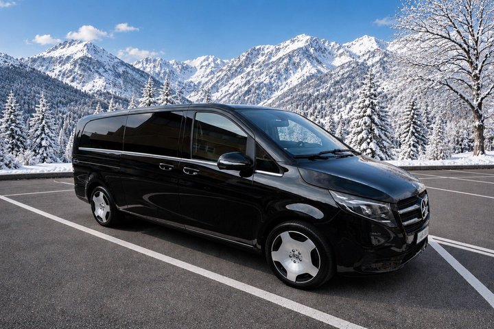 Private transfer from Montreux to Crans Montana