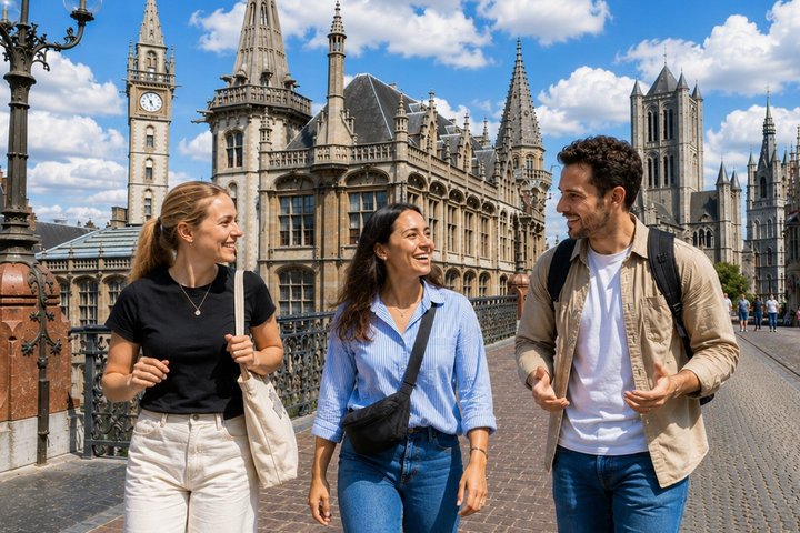 Personalized Private Ghent Walking Tour with Local Guide