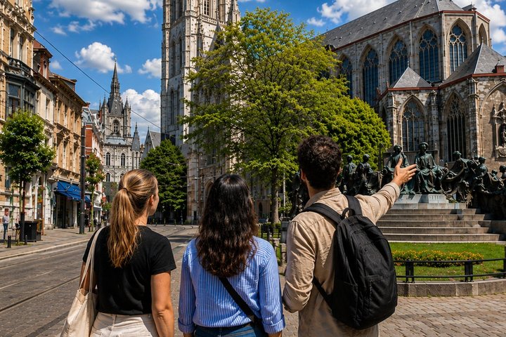 Personalized Private Ghent Walking Tour with Local Guide