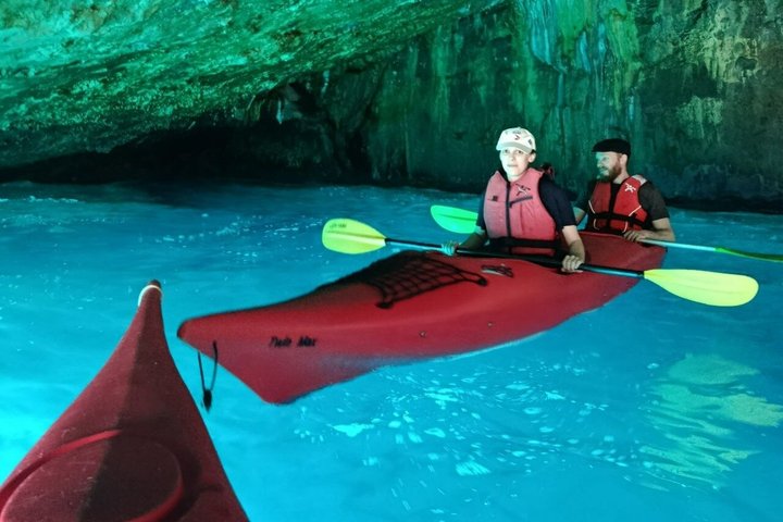 Kayaking Adventure Through the Caves of Maratea