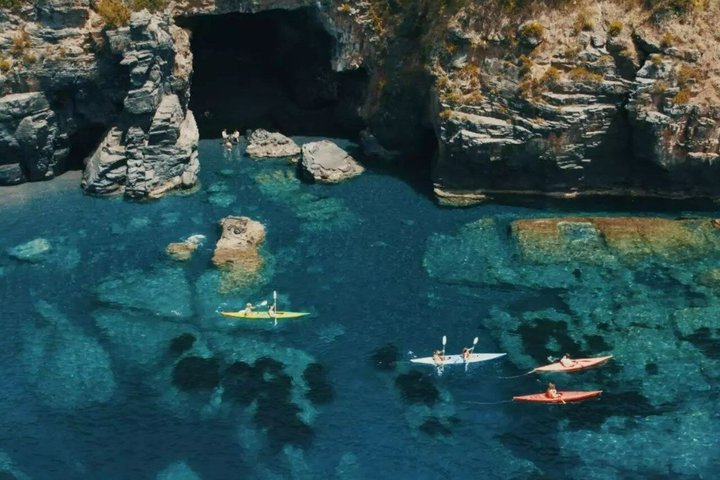 Kayaking Adventure Through the Caves of Maratea