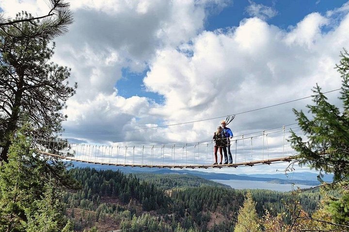 Lake Coeur d'Alene Zipline Tour