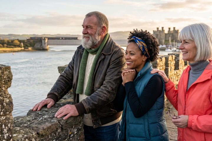 Private Medieval Heritage Walk in Conwy