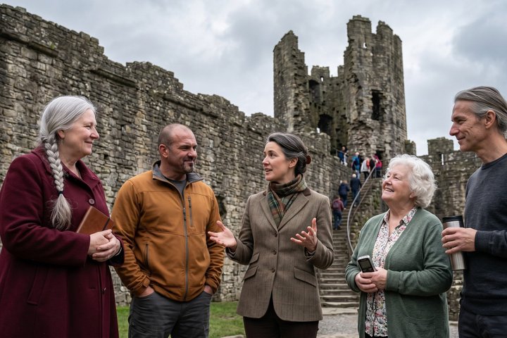 Private Medieval Heritage Walk in Conwy