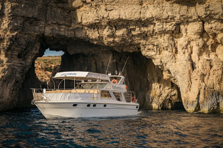 Half day Cruise - Comino, Gozo, Blue & Crystal Lagoon, and Caves