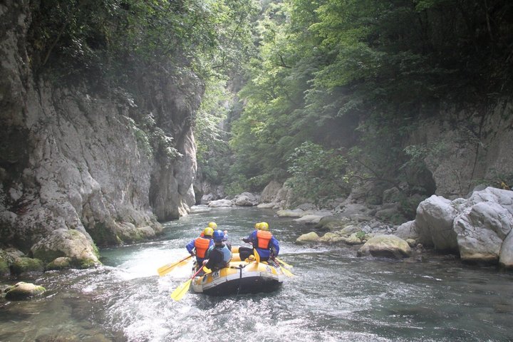Rafting Adventure in Pollino National Park from Matera