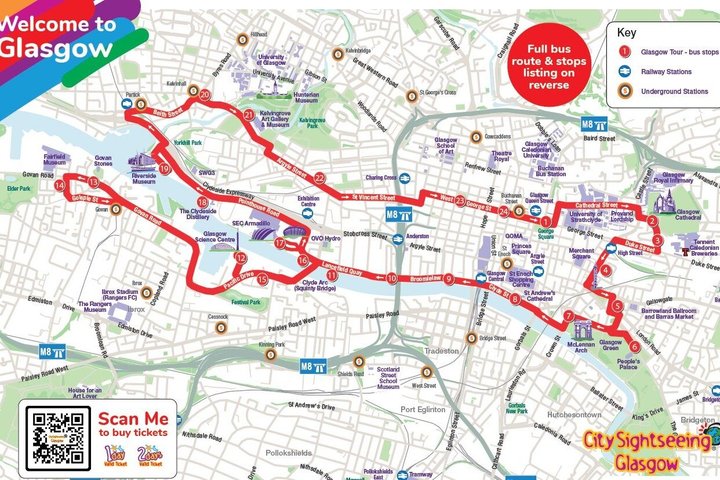 City Sightseeing Glasgow Hop-On Hop-Off Bus Tour